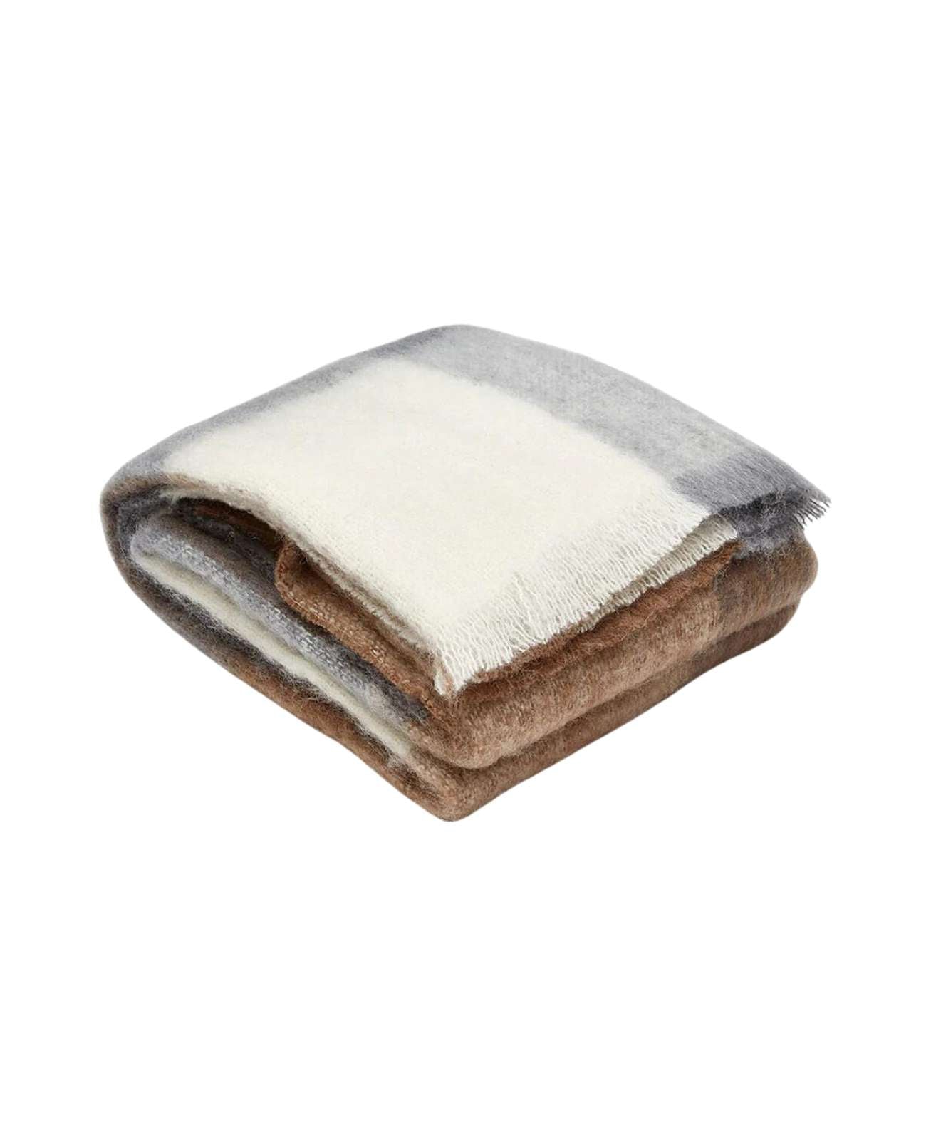 Mocha Mohair Blanket and Throw